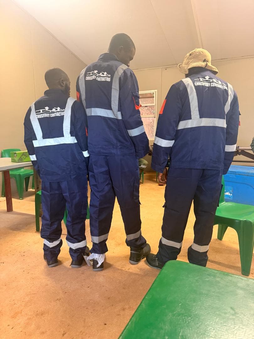 The Chrisferry Contractors workforce on site